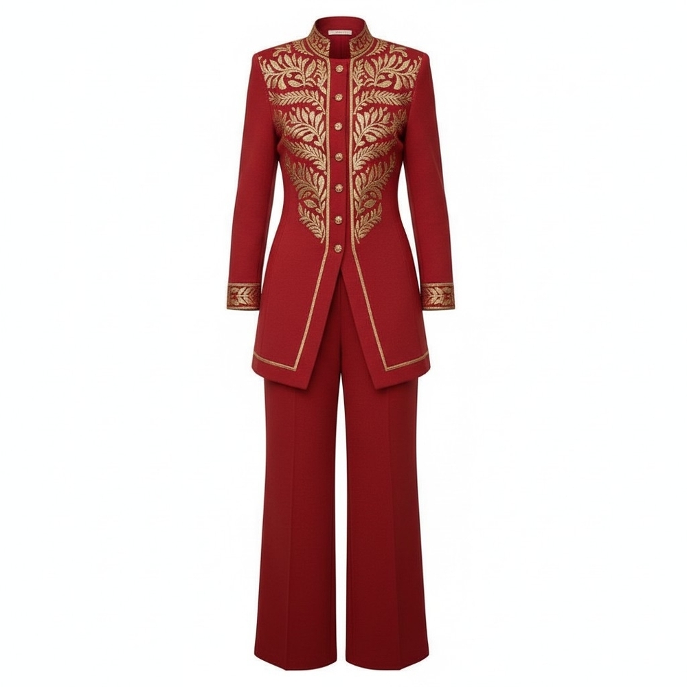 Authentic. John knit suit